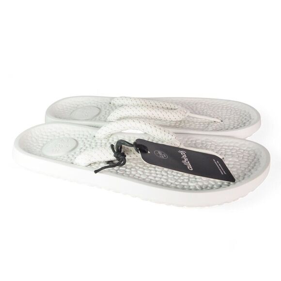 Allbirds Sugar Zeffer Thong Sandals 'Blizzard White' Women's 10 Men's 8 - Picture 4 of 9